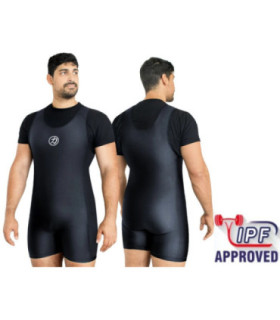 Nowy czarny Singlet Strengthshop IPF Approved